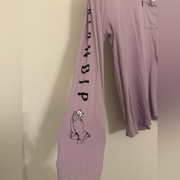 RIPNDIP Lord Nermal Lavender Long Sleeve Shirt - Picture 2 of 8